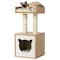 Pawsmark Cat Tree Play House Condo Cube Cave, Platform, Scratcher Post and Ball Toy QI003734 - alternate 6